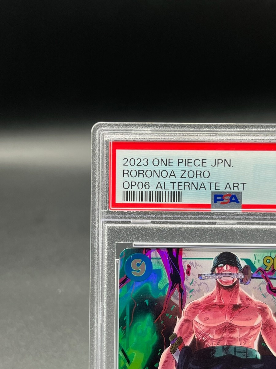 PSA 10 Roronoa Zoro OP06-118 SEC Parallel Set ONE PIECE Card PSA 10 Roronoa Zoro OP06-118 SEC Parallel Set ONE PIECE Card