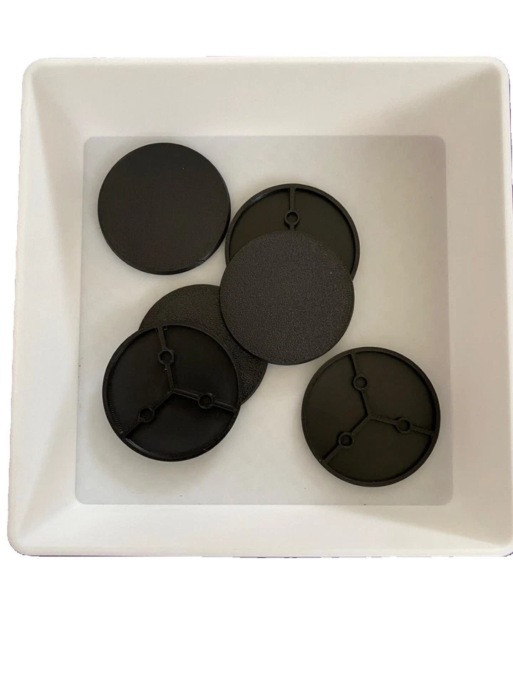 BATTLE MASTER BASES 60mm Round Bases for Warhammer, 40k, AOS, D&D, One Page Rules, TTRPG