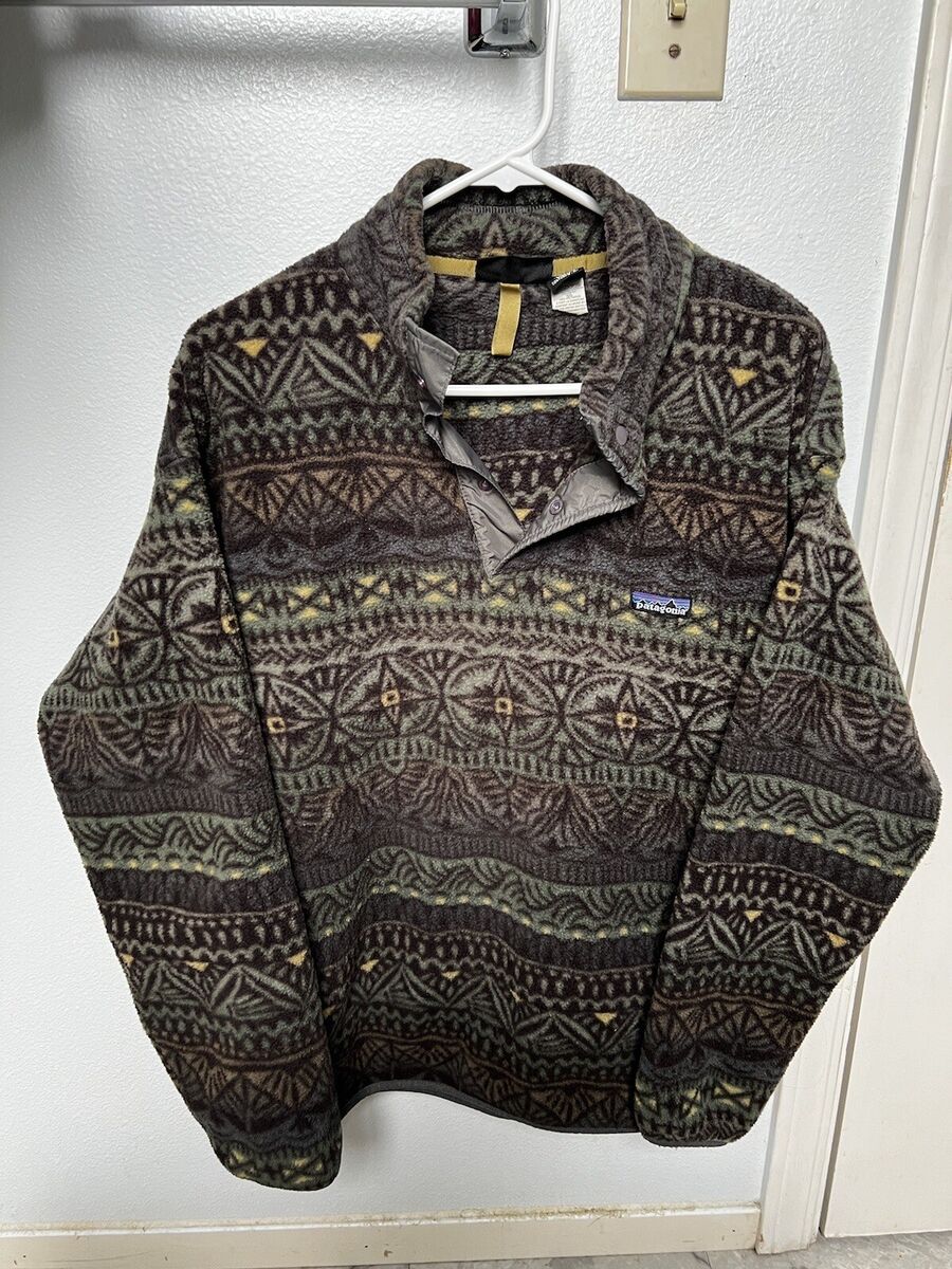 RARE Vintage Patagonia Synchilla Snap T Large Tradewinds | eBay RARE Vintage Patagonia Synchilla Snap T Large Tradewinds | eBay
