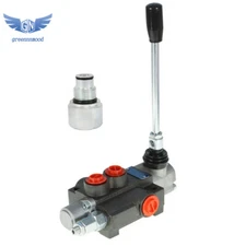 1 Spool 11 GPM Hydraulic Directional Control Valve 3600 PSI BSPP+Conversion Plug