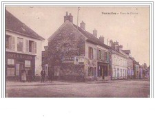 BONNELLES Place de l'Eglise (Caf� G. Maillon Plaque Byrrh) - 1197