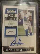 Daiyan Henley Rookie 2023 Contenders  Football Auto