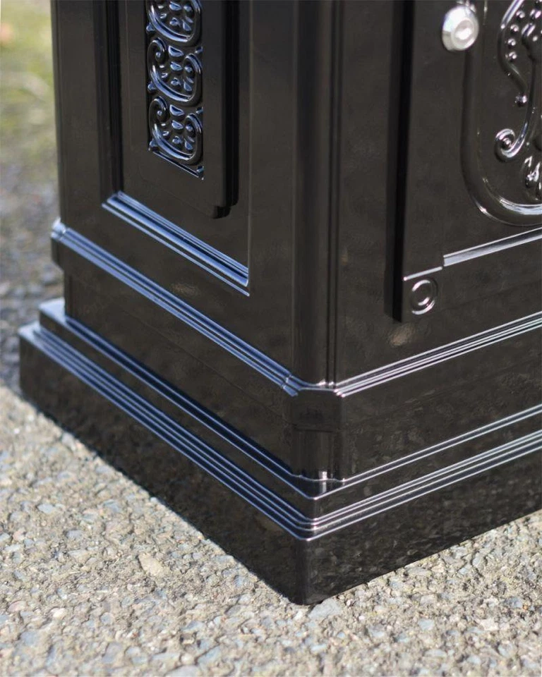 “Raventree” Deluxe Black Camden Free Standing Post Box - Image 3 of 4