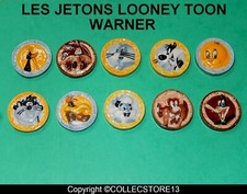 DVO4 SERIE COMPLETE DE FEVES LA WARNER JETONS -TAZ-TITI