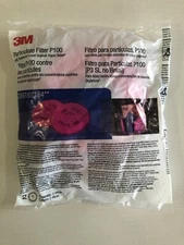 3M Particulate Filter P100 with Nuisance Level ORGANIC VAPOR Refill - Pack of 2