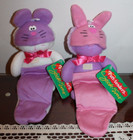 New PURR-TENDER SOCK-EMS Black Cat Plush Burger King Hallmark 1987 Vintage — photo 2