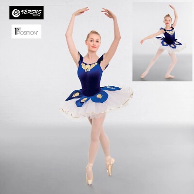 Tutu Tanz 1st Position Symphony Mieder Samt Essay Ballett Tutu COTU0027B
