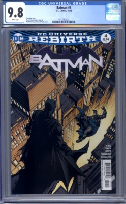 Batman #4 CGC 9.8 DC Comics 2016 David Finch Cover 1st Print | eBay