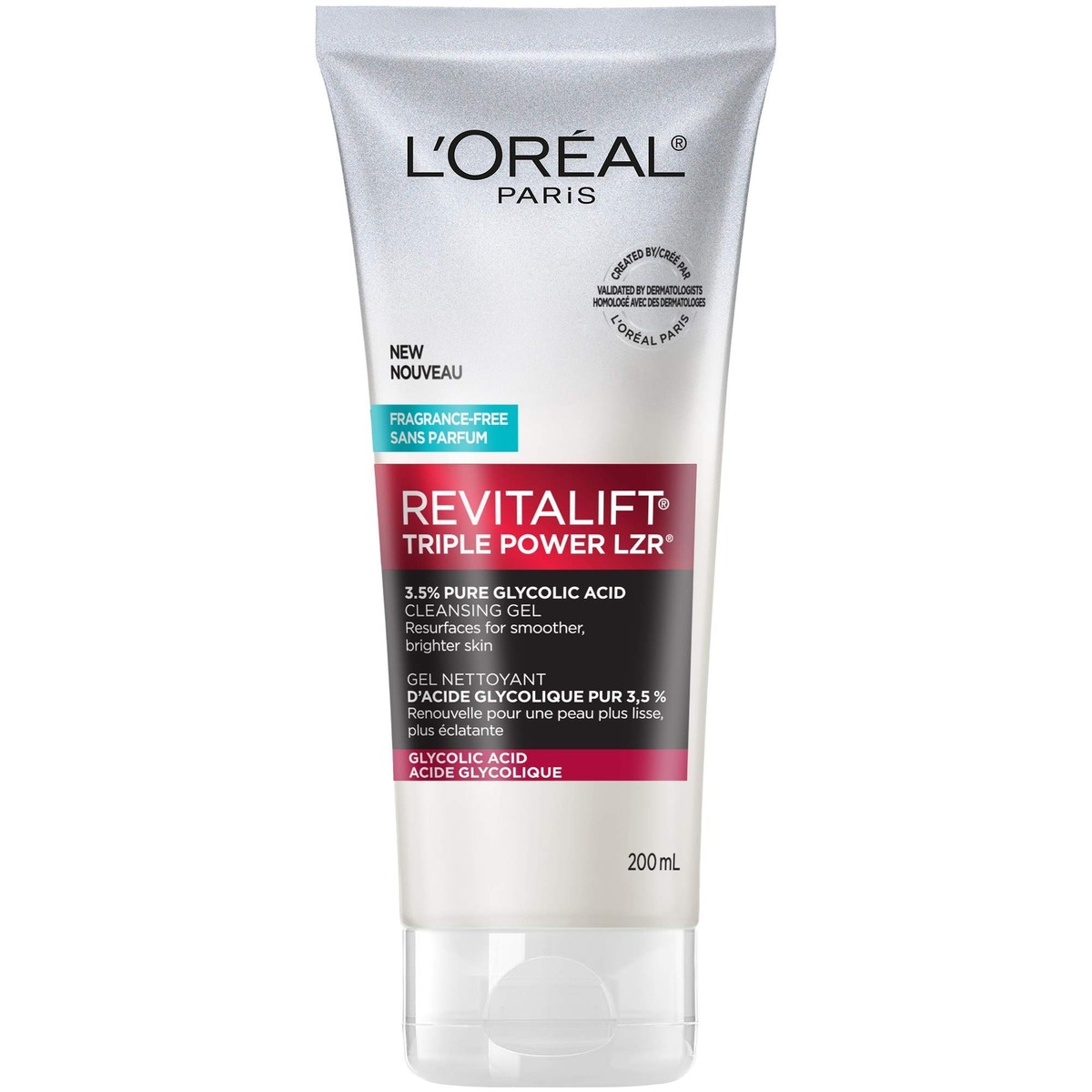 L'Oreal Paris Face Wash Cleansing Gel With 3.5% Pure Glycolic Acid