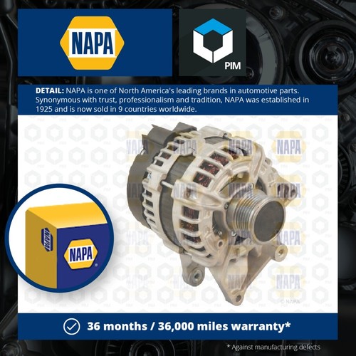 Alternator NAL1892 NAPA 0009061822 0009062003 0009065501 A0009061822