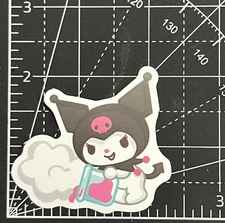 Kuromi - Experimentation - Vinyl Sanrio Sticker Sticker Bomb Notebook KAWAII
