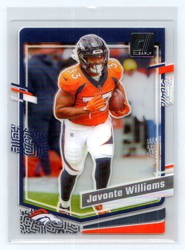 2023 Panini Clearly Donruss Javonte Williams #16