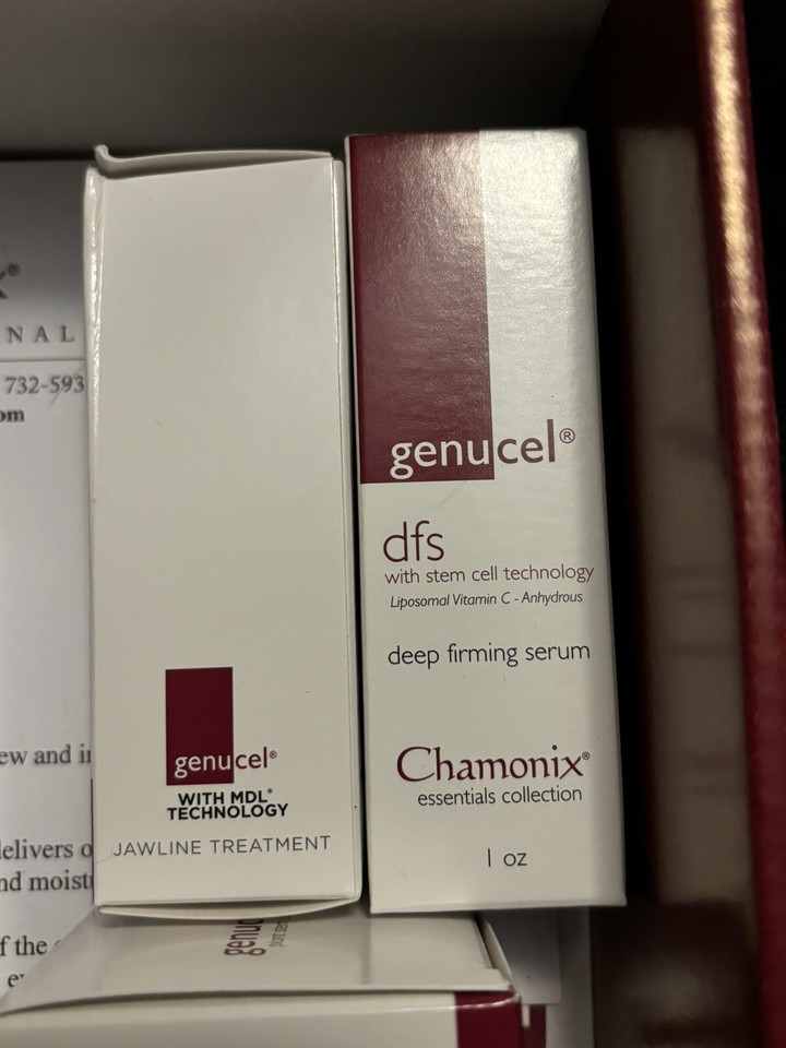 CHAMONIX genucel XV AntiWrinkle SKIN CARE TREATMENT PLANT STEM CELL