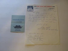 rare RACING HISTORY~ EDDIE MARTIN 1955 CHAMP & JOHN "SHORTY" MILLER AUTOGRAPH,S