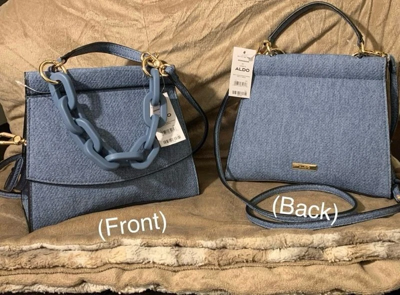 Bolso de mano/bross Aldo marrón, azul, blanco o negro Foto 3 de 3