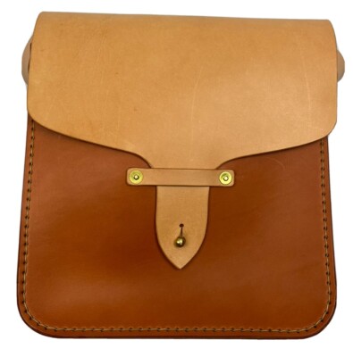 Filson x Westward Leather Co Prima Satchel 20103735 Natural Light