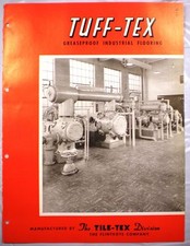 FLINTKOTE TILE-TEX ASBESTOS TUFF-TEX Floor Flooring '53