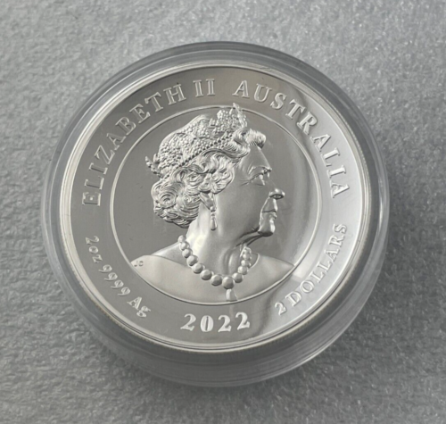 2022 Australia Chinese Myths & Legends PHOENIX 2oz Silver High Relief Coin - Foto 3 di 6