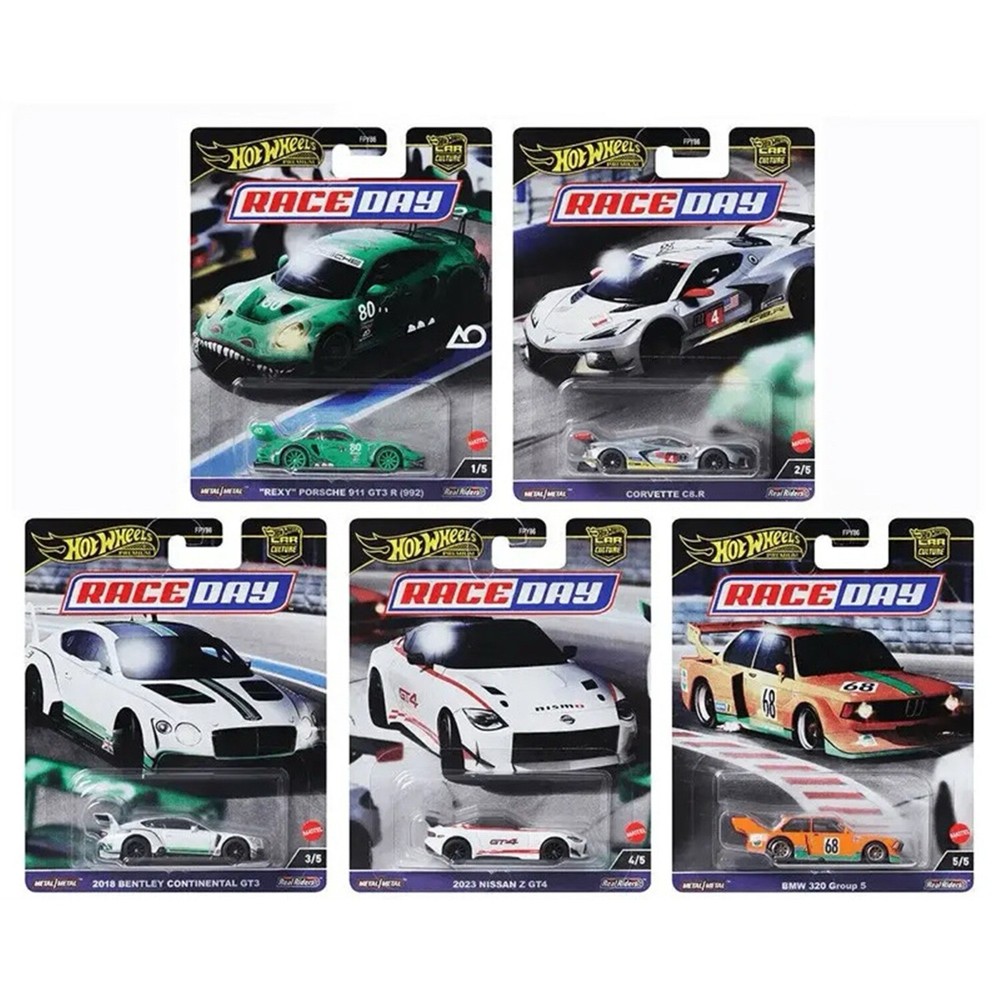 Hot Wheels Original 2024 Premium Car Culture Dash D Race Day Porsche BMW Nissan
