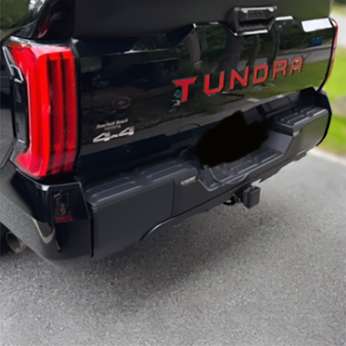 Red Raised Plastic Letters Inserts Toyota Tundra 2022 2023 2024 2025 Tailgate