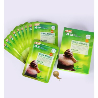 10 pcs. Belov Facial East Skin Snail Natural Nurishing Mask Lightening Smooth