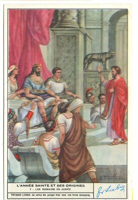 S1474 - CHROMO LIEBIG - 1949 - ''THE HOLY YEAR AND ITS ORIGINS'': 7. ROMANS EN