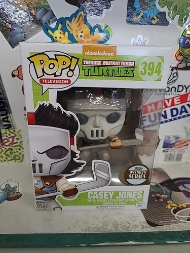 Funko Pop! Television Casey Jones #394 Specialty Series Vinyl Figure W/PROTECTOR