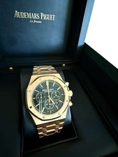 Audemars Piguet Royal Oak Chronograph Rose Gold Black Dial 26320OR.OO.1220OR.01 11