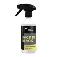 Kunststoffpflege Reifenpflege 500 ml als Gel Back in Black LIQUID ELEMENTS