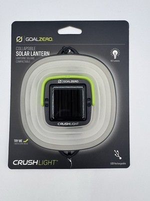 Goal Zero LED Lantern 32012 Crush Light USB Rechargeable Compact Xx1474 NEW