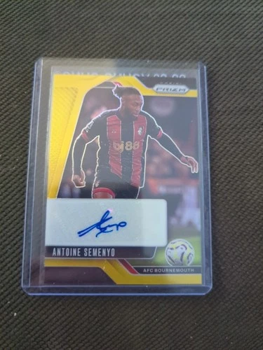 Antoine Semenyo 24-25 EPL Prizm Gold 10/10 Auto