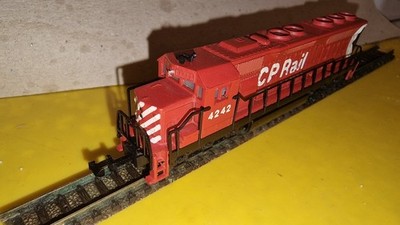 Modell Power N 6achs. US-Diesellok - SD 45 -  CP Rail - Nr. 4242 - Glockenanker