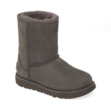 UGG Kids' Classic II Waterproof Boots Grey Size 4 Big Kid 192410649044