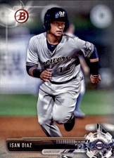 2017 Bowman Draft #BD102 Isan Diaz - BB
