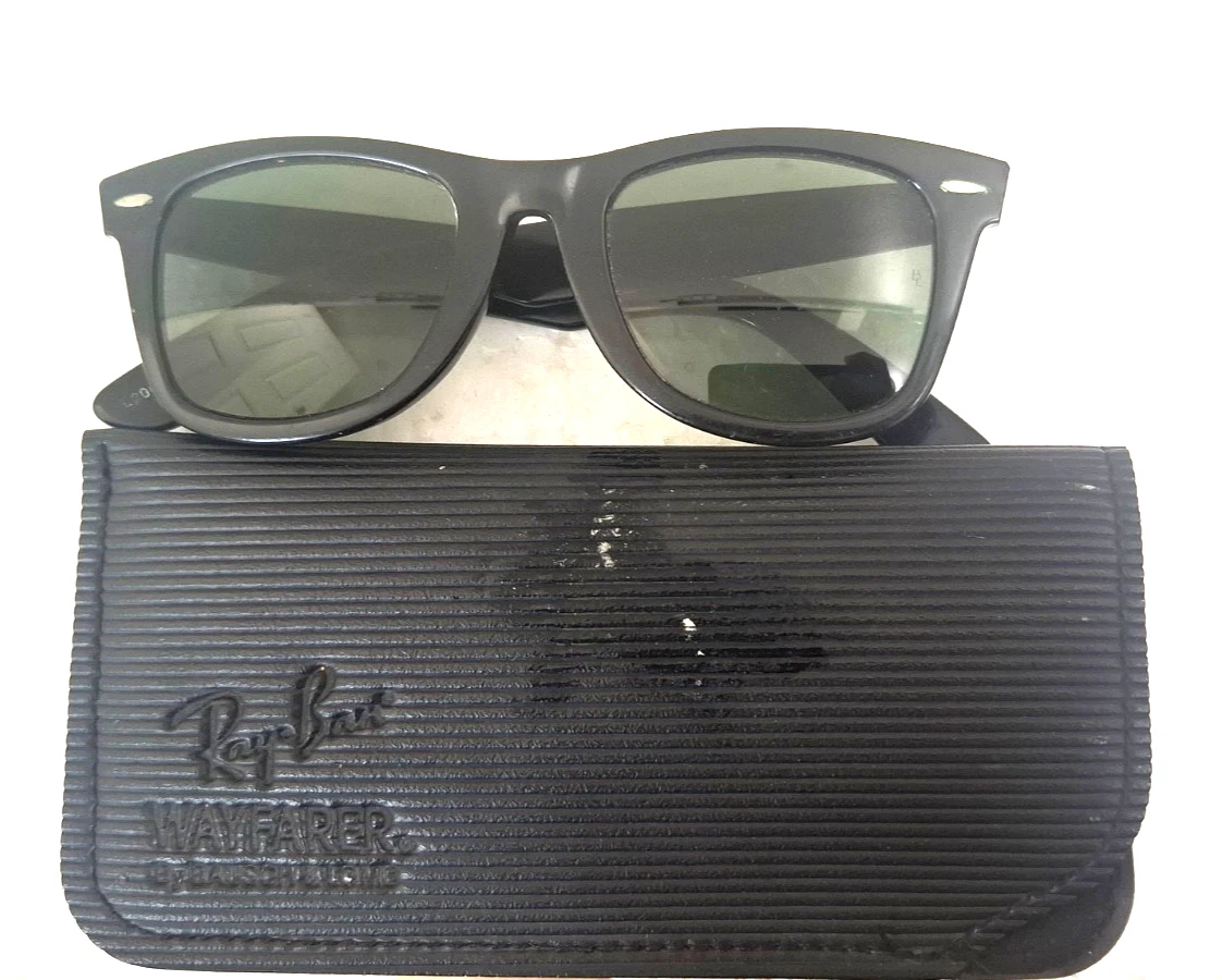 Ray Ban Wayfarer Made In Usa In Vintage Sunglasses for sale - eBay