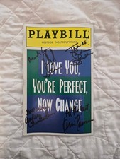 I Love You, You're Perfect, Now Change reparto completo firmado junio 2000 - casi como nuevo