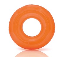 Intex Colorful Transparent Inflatable Swimming Pool Tube 30 Inch Raft