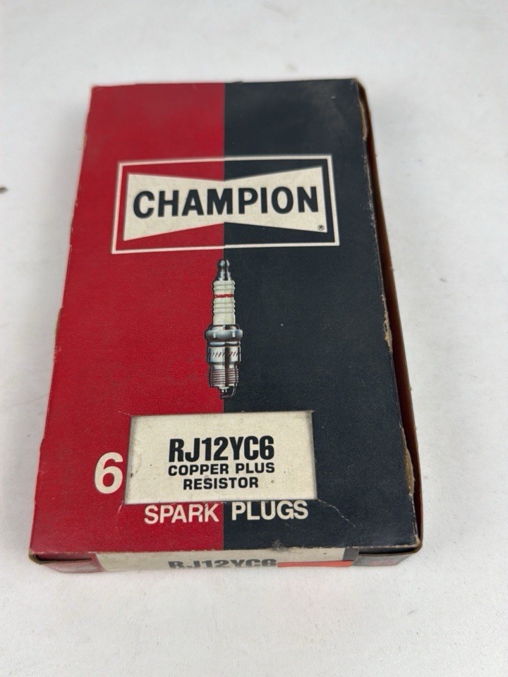 CHAMPION RJ12YC6 Copper Plus Spark Plug 6pcs Ignition NEW