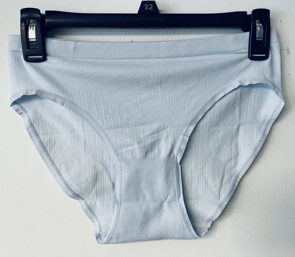 Calcinha Bombas Feminina Sem Costura Azul Bebê Tamanho Grande Nova Sem etiquetas Super Macia Respirável - Imagem 2 de 4