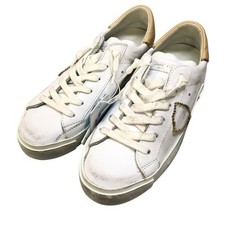 Sneakers modello Philip in pelle taglia 37 bianco stile AFC31 usate STOC-0