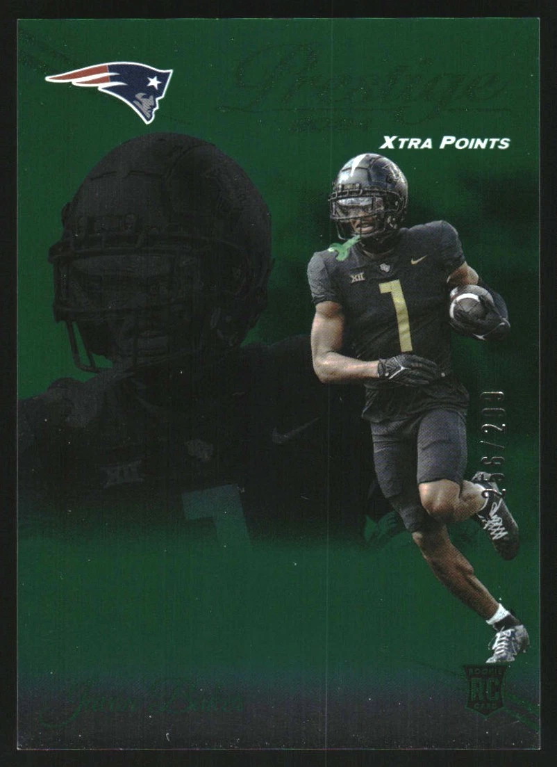 Javon Baker Panini Prestige #346 Green Premium Xtra Points