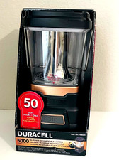 Duracell 5000L Tri-Power Lantern USB-C Solar Rechargeable Camping Light