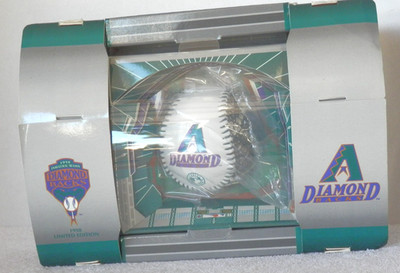 1998 Limited Edition Vintage Arizona Diamondbacks Baseball w/Box Brand New