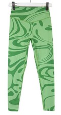 Vitality X Cosmopolitan The Storm Leggings Womens L Green Print Slip On