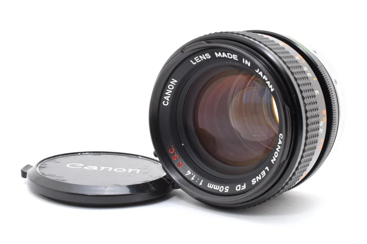 Canon FD 50mm f/1.4 Camera Lenses for sale | eBay