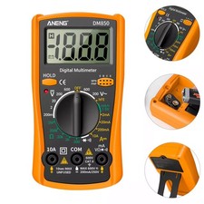 Professional Digital Multimeter Voltmeter Ohmmeter Ammeter Multi Tester Meter UK
