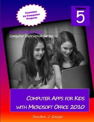 Computer Apps for Kids with Microsoft - Paperback, by Gaiser Sandra - Good