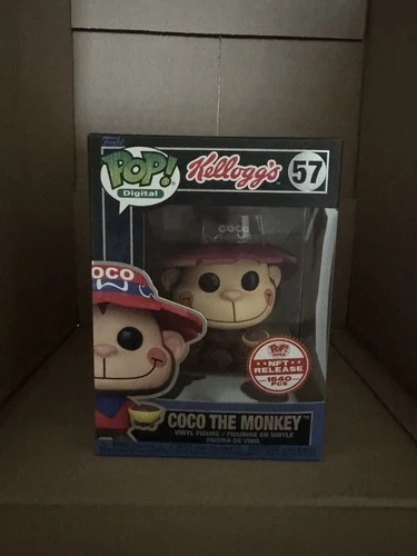 Coco The Monkey - Kellogg's Funko Pop #57 - Digital Legendary 1640pc
