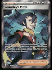 Grimsley's Move 120/094 Double Rare Phantasmal Flames Pokemon Holo Near Mint