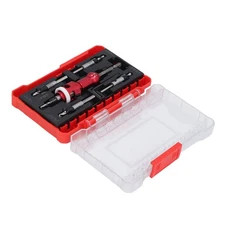 1-Countersink Drill Bit Set With Adjustable Depth Stop Counter Sink Drill FYDC